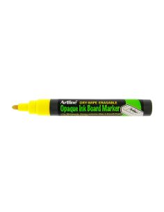 Rotulador Artline Pizarra Epd-4 Color Amarillo Fluorescente Opaque Ink Board Punta Redonda 2 Mm 2