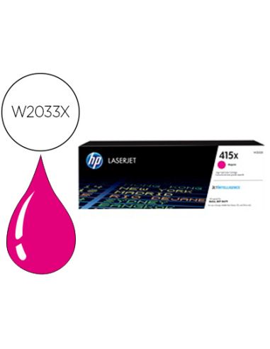 Toner Hp 415X Laser Color M454 / Mfp M479 Magenta 6000 Paginas