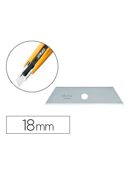Repuesto Cuchilla Cuter Olfa Ancho 18 Mm Para Cuter Sk-4 Blister De 5 Unidades