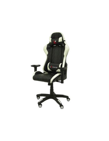 Silla Pyc Gaming Chair Giratoria Similpiel Regulable En Altura Negra 1200+80X670X670 Mm