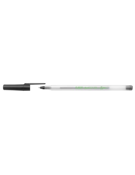 Boligrafo Bic Ecolutions Round Stic Negro