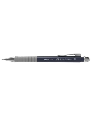 Portaminas Faber Castell 0,5 Mm Apollo Retractil Color Azul Oscuro