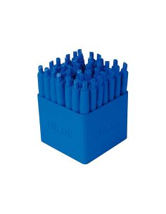 Boligrafo milan p1 expositor retractil 1 mm touch mini azul expositor de 40 unidades 2