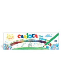 Lapices De Colores Carioca Tita Caja De 50 Unidades Colores Surtidos 2