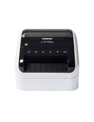 Impresora De Etiquetas Brother Ql1110Nwb Hasta 103 Mm Corte Automatico Impresion B/N Usb 2.0 Wifi Bluetooth