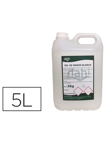 Gel De Manos Dahi Blanco Nacarado Garrafa De 5 Litros