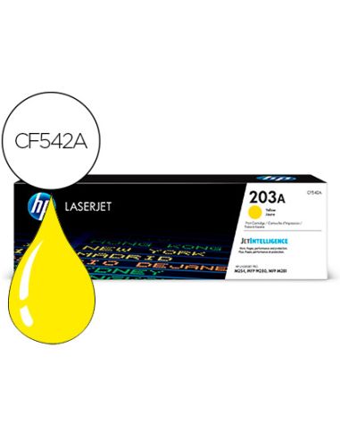 Toner Hp 203A Laserjet Pro M254 / Mfp M280 / Mfp M281 Amarillo 1300 Paginas