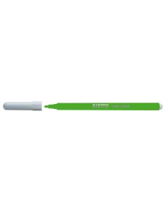 Rotulador Giotto Turbo Color Lavable Con Punta Bloqueada Unicolor Verde 2