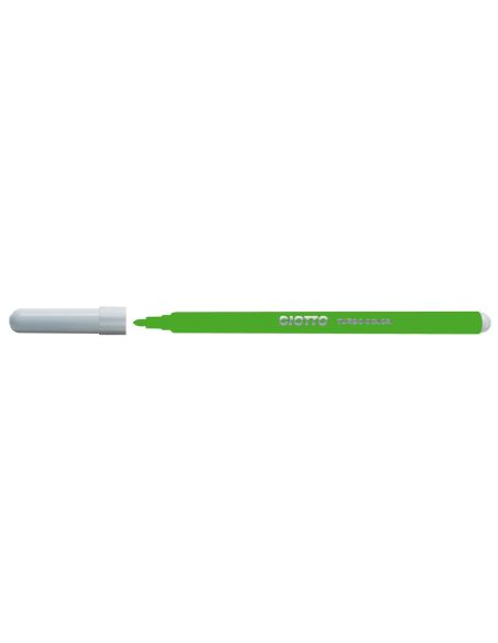 Rotulador Giotto Turbo Color Lavable Con Punta Bloqueada Unicolor Verde