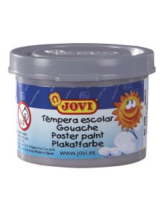 Tempera Escolar Jovi 35 Ml Color Plata 2