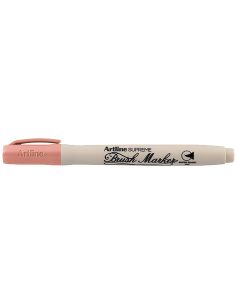 Rotulador Artline Supreme Brush Pintura Base De Agua Punta Tipo Pincel Trazo Variable Melocoton 2