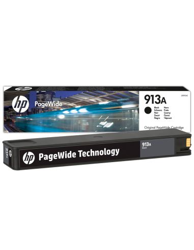 Ink-Jet Hp 913A Pagewide 352 Mfp 377 / P57750 / P55250 / 452 / 477 / 552 Negro 3.500 Pag
