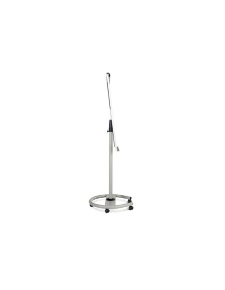 Pizarra Blanca Rocada Para Conferencias Metalica Lacada Magnetica Con Ruedas 68X104 Cm Incluye 2 Brazos Laterales