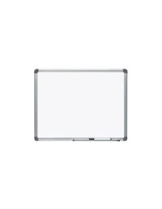 Pizarra Blanca Rocada Acero Vitrificado Magnetico Marco Aluminio Y Cantoneras Pvc 60X45 Cm Incluye Bandeja Para