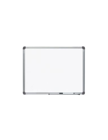 Pizarra Blanca Rocada Acero Vitrificado Magnetico Marco Aluminio Y Cantoneras Pvc 60X45 Cm Incluye Bandeja Para