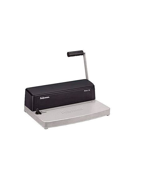 Encuadernadora Para Espiral Fellowes Metal 25 Perfora 10 Hojas Tamaño A4 Encuaderna Hasta 450 Hojas Paso 5:1