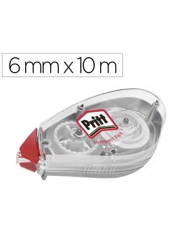 Corrector Pritt Roller Compact 6 Mm X 10 Mt