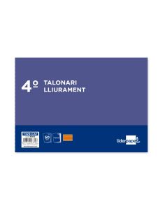 Talonario Liderpapel Entregas Cuarto Original Y 2 Copias T329 Apaisado Texto En Catalan 2