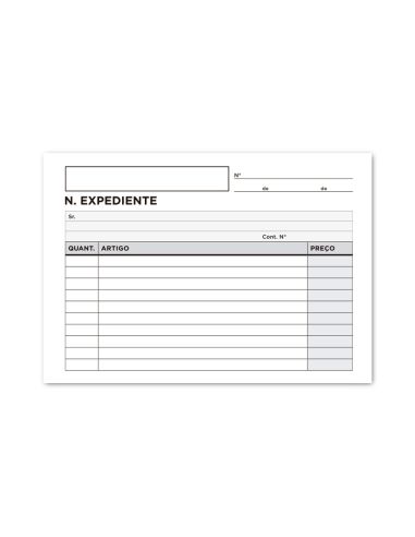 Talonario Liderpapel Notas De Expediente Octavo Duplo Texto En Portugues