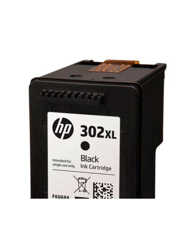 Ink-Jet Hp 302Xl Deskjet 1110 / 2130 / 3630 Officejet 3830 / 4650 Envy 4520 Negro 480 Pag
