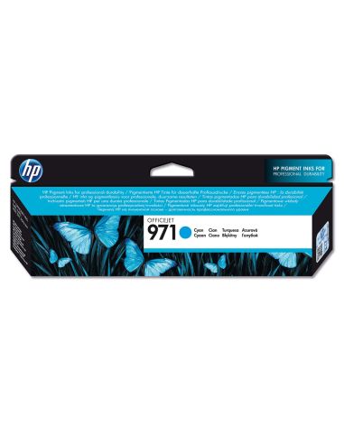 Ink-Jet Hp 971 Officejet Pro X 451 / 476 / 551 / 576 Cian 2.500 Pag