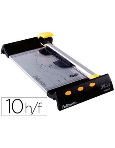 Cizalla Fellowes Neutron Plus A4 De Rodillo Hasta 10 Hojas 80 Gr|Libreriasalesiana