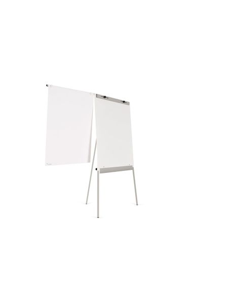 Pizarra Blanca Rocada Con Tripode Para Conferencias Magnetica Lacada Brazo Extensible 68X104 Cm Altura