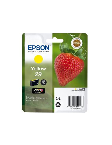Ink-Jet Epson Home 29Xl T2992 Xp435/330/335/332/430/235/432 Cian 450 Pag
