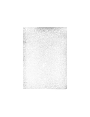 Goma Eva Con Purpurina Biodegradable Liderpapel 50X70Cm 60G/M2 Espesor 2 Mm Blanco