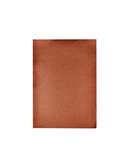 Goma Eva Con Purpurina Biodegradable Liderpapel 50X70Cm 60G/M2 Espesor 2 Mm Marron