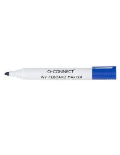 Rotulador Q-Connect Pizarra Blanca Color Azul Punta Redonda 3 Mm 2