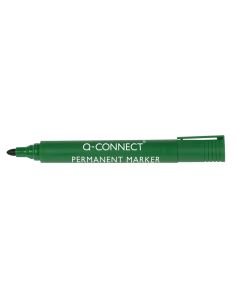 Rotulador Q-Connect Marcador Permanente Verde Punta Redonda 3 Mm 2