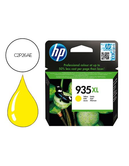Ink-Jet Hp 935Xl Ojp 6230 / 6830 Amarillo -825 Pag-