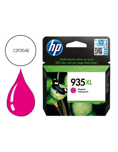 Ink-Jet Hp 935Xl Ojp 6230 / 6830 Magenta -825 Pag-