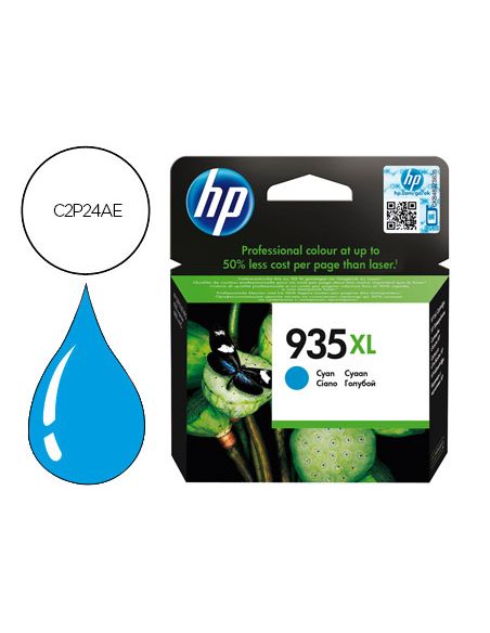 Ink-Jet Hp 935Xl Ojp 6230 / 6830 Cian -825 Pag-