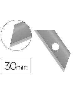 Repuesto Cuter Q-Connect Estrecho Para Modelo Kf16818 Cuchilla 9 Mm Blister 10 Unidades
