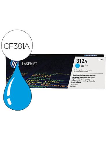 Toner Hp 312A Laserjet Pro Mfp M476 Cian -2.700 Pag-