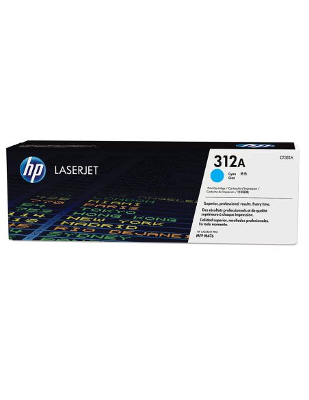 Toner Hp 312A Laserjet Pro Mfp M476 Cian -2.700 Pag-