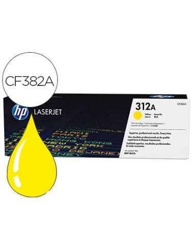 Toner Hp 312A Laserjet Pro Mfp M476 Amarillo -2.700 Pag-