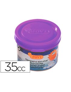 Tempera Escolar Jovi 35 Ml Color Violeta