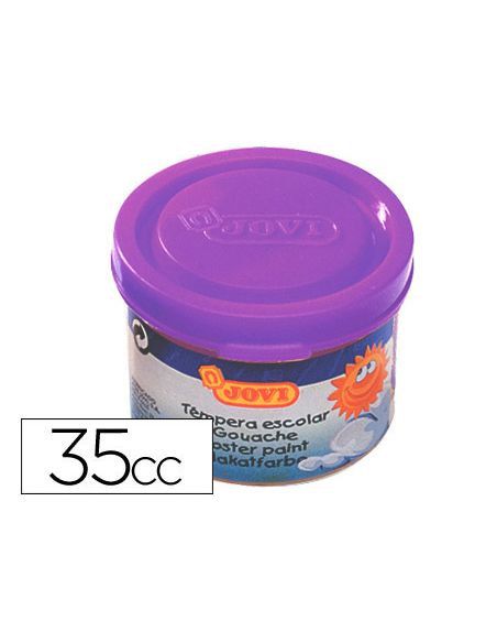 Tempera Escolar Jovi 35 Ml Color Violeta