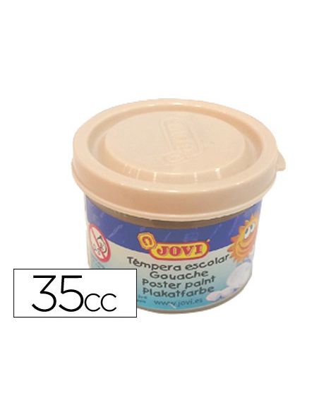 Tempera Escolar Jovi 35 Ml Color Carne