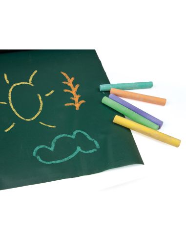 Pizarra Liderpapel Para Tiza Adhesiva Rollo 45X200 Cm Color Negro O Verde