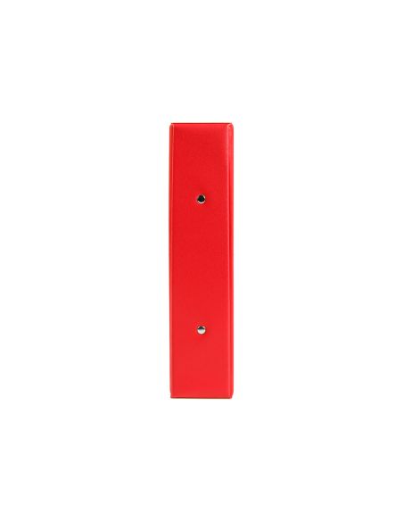 Carpeta De 2 Anillas 40 Mm Redondas Liderpapel A5 Carton Forrado Pvc Rojo