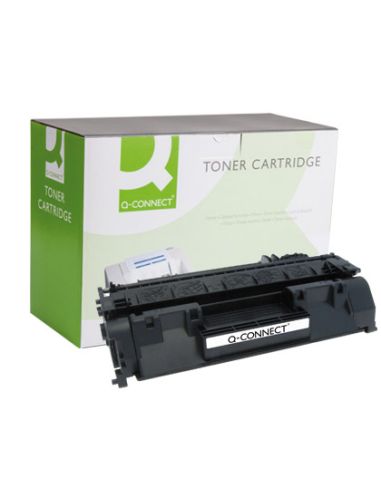 Toner Q-Connect Compatible Hp Cf280X Laserjet /M401 -6900 Pag- Negro