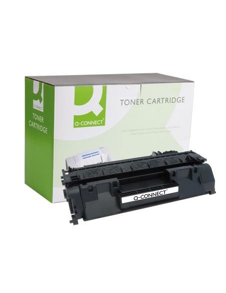 Toner Q-Connect Compatible Hp Cf280X Laserjet /M401 -6900 Pag- Negro