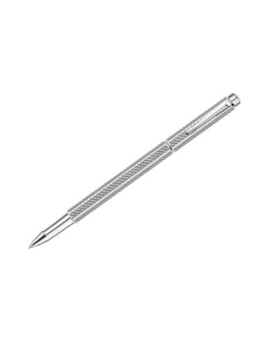 Roller Caran D'Ache Ecridor Cubrik Placado Paladio Grabado Guiloche Zigzag Con Estuche Punta Media