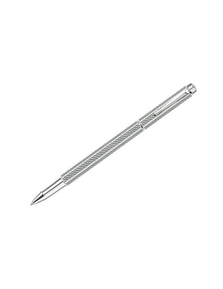 Roller Caran D'Ache Ecridor Cubrik Placado Paladio Grabado Guiloche Zigzag Con Estuche Punta Media