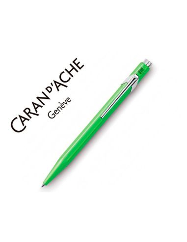 Boligrafo Caran D'Ache 849 Fluo Verde Limon Punta Media