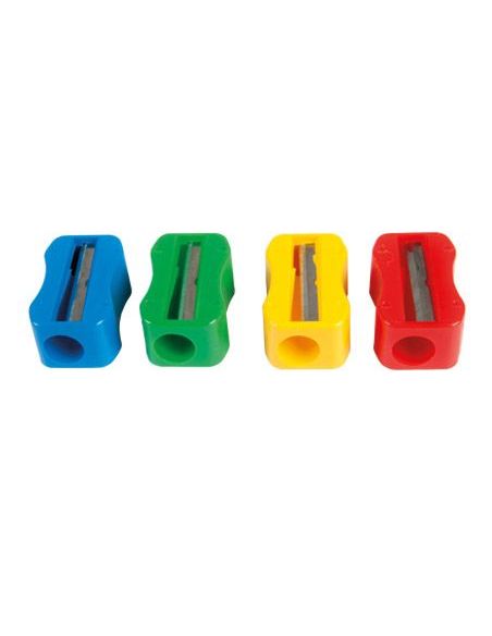 Sacapuntas M+R De Plastico 1 Uso Sin Tornillo Forma Rectangular Ergonomica